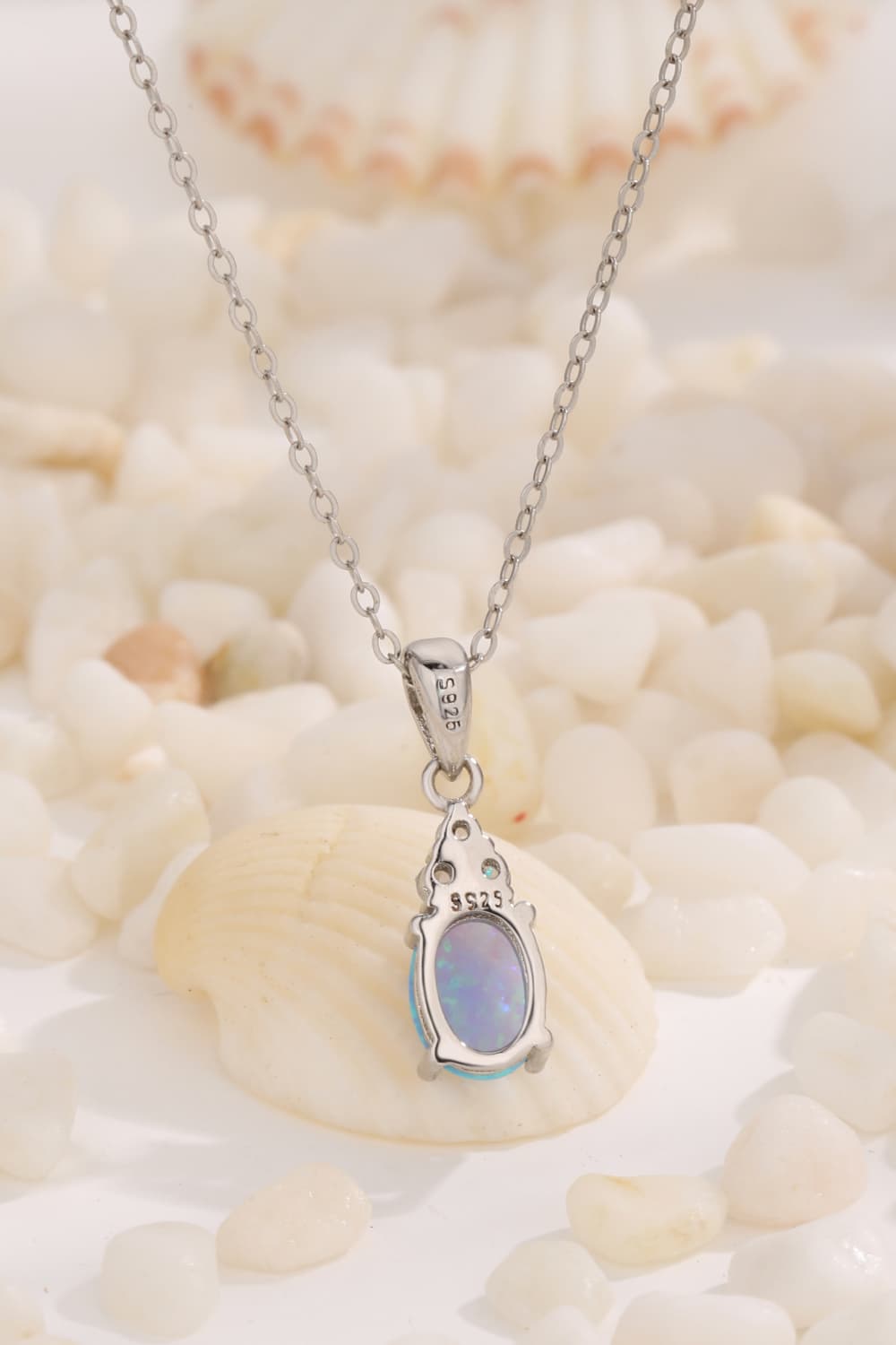 Find Your Center Opal Pendant Necklace - Stormyjay