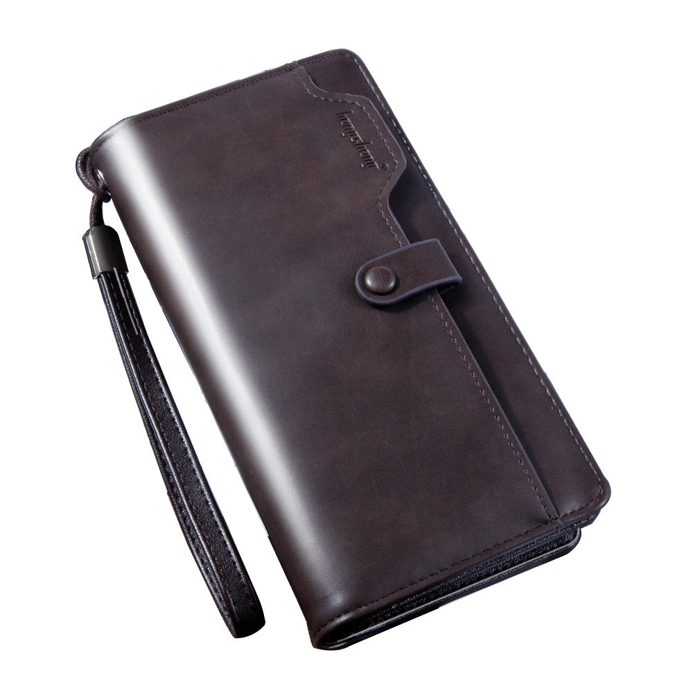 Men's Clutch Wallet Long Wallet Men - Stormyjay