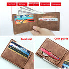 New Men Wallets Small Money Purses Design - Stormyjay