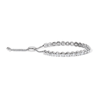 14K White Gold 6.00 Cttw Diamond 4”-10” Adjustable Bolo Tennis Bracelet (I-J Color, I1-I2 Clarity) - Stormyjay