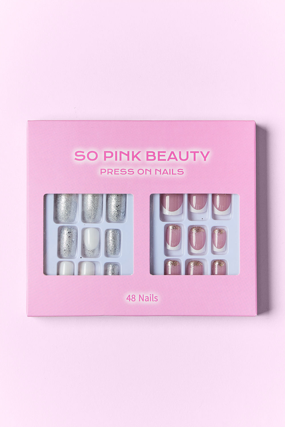 SO PINK BEAUTY Press On Nails 2 Packs - Stormyjay