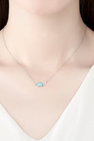 Opal Dolphin 925 Sterling Silver Necklace - Stormyjay