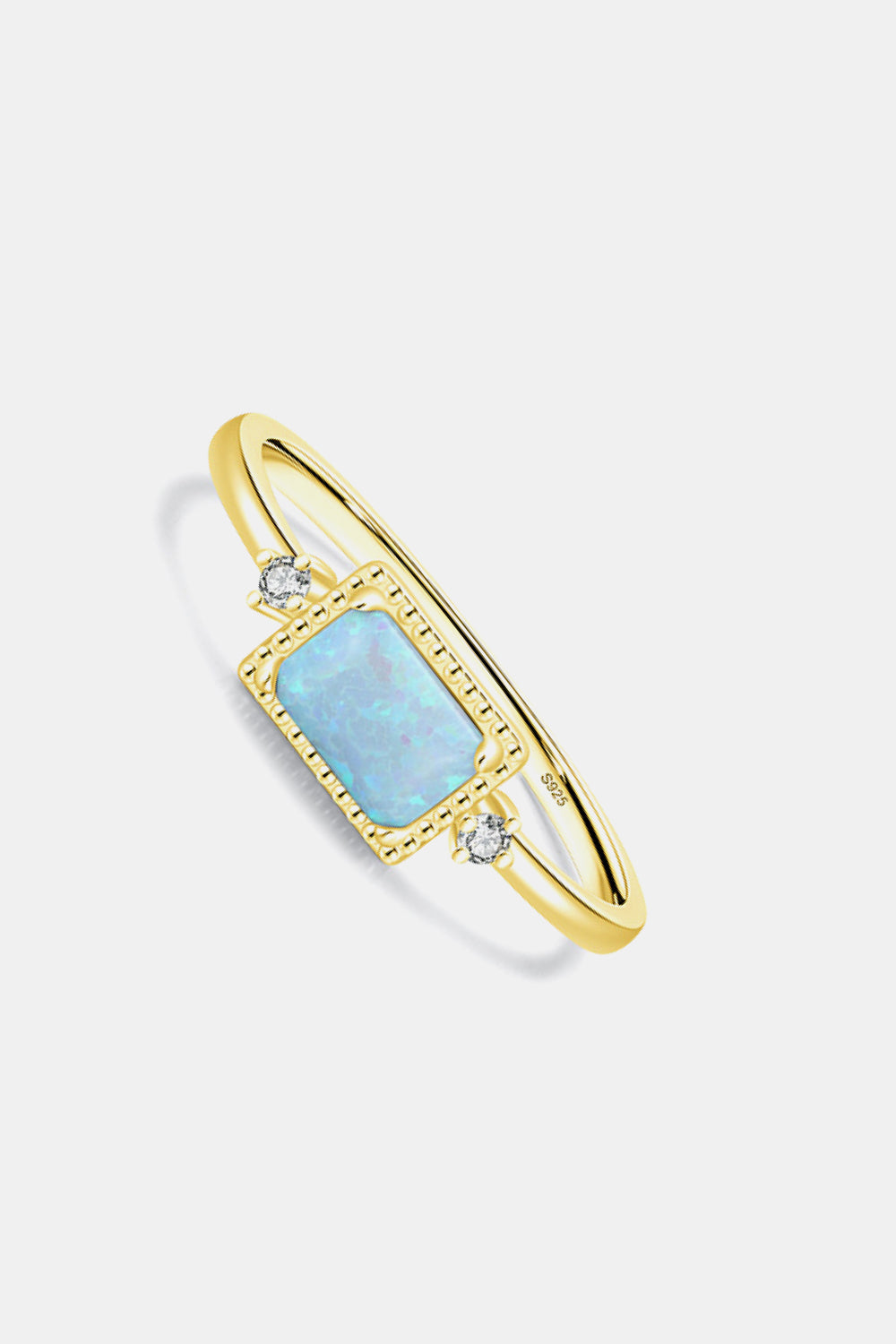 925 Sterling Silver Opal Ring - Stormyjay