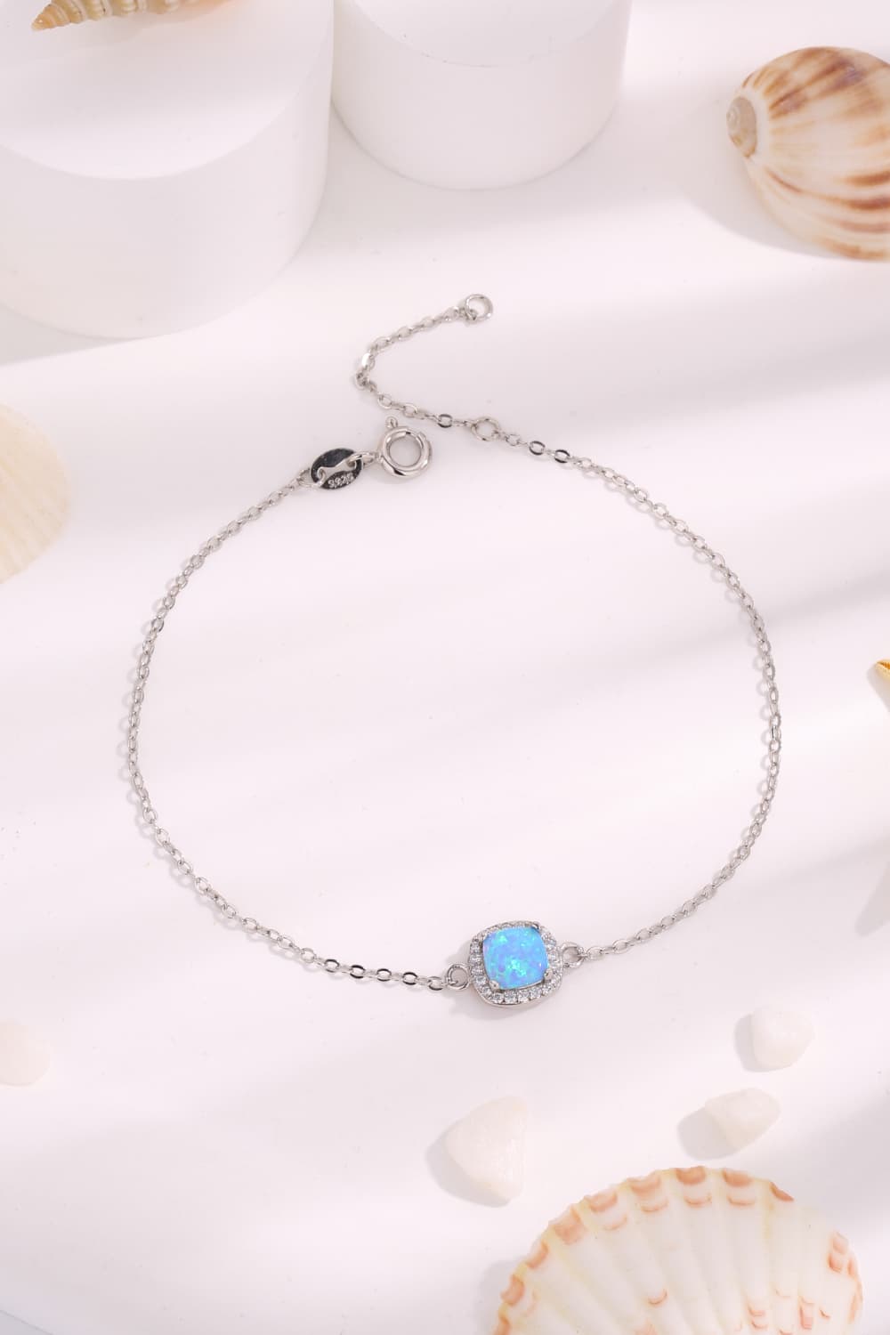 Opal Platinum-Plated Bracelet - Stormyjay