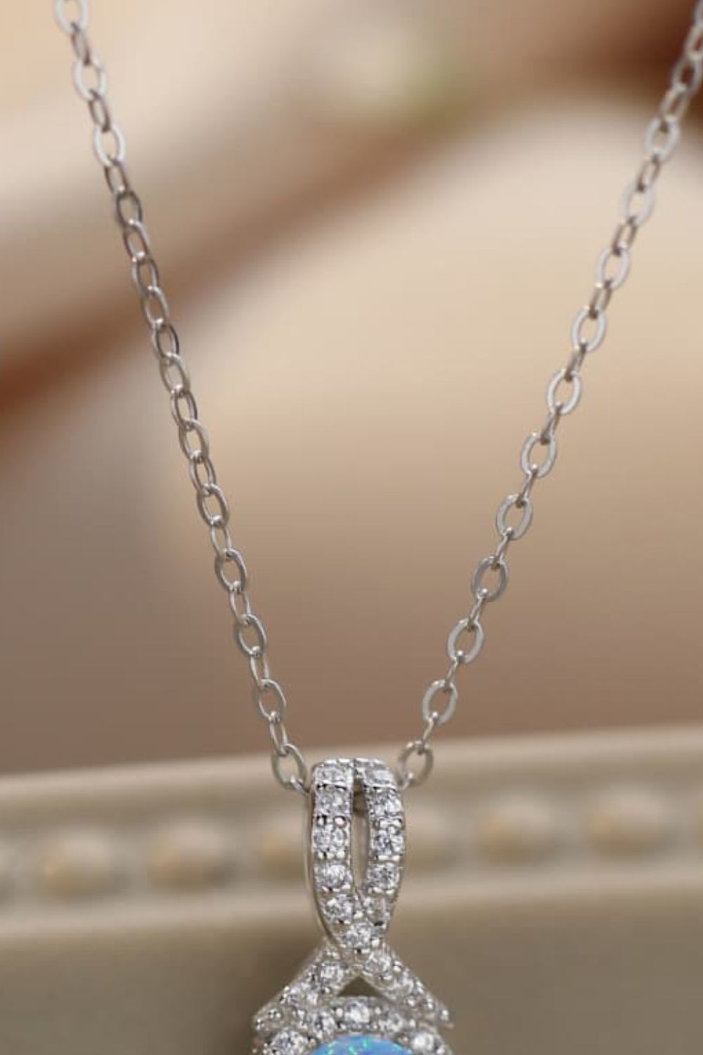 Feeling My Best Opal Pendant Necklace - Stormyjay