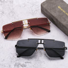 Sunglasses Square Frame Retro Men - Stormyjay