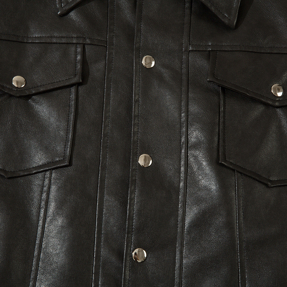 Riding Biker's Leather Jacket Men - Stormyjay