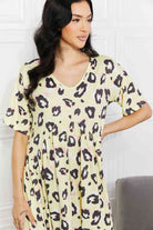 BOMBOM Take It Easy Animal Print Dress - Stormyjay