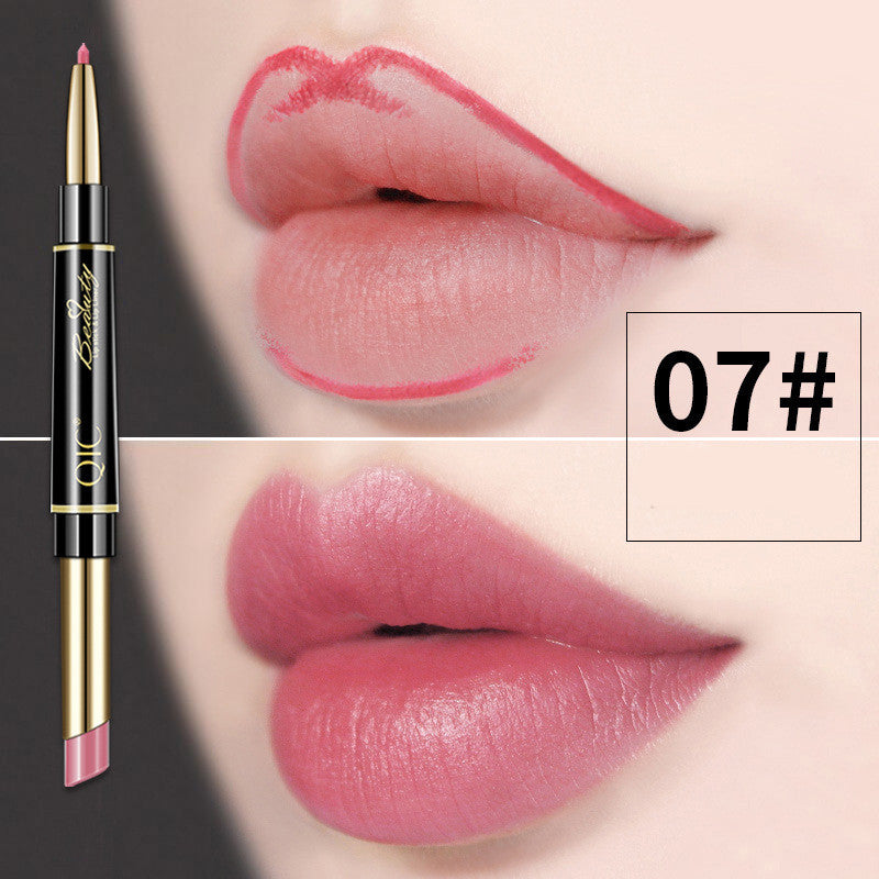 Double Head Lipstick Pen Waterproof And Makeup Holding - Stormyjay