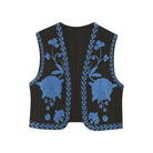 New Ladies Fashion Embroidered Cardigan Vest Vest - Stormyjay