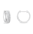 Sterling-Silver Diamond Hoop Earring (1/2 cttw, I-J Color, I2-I3 Clarity) - Stormyjay