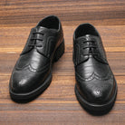 Dress for success with our large-size soft leather business shoes. - Stormyjay