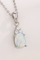 Find Your Center Opal Pendant Necklace - Stormyjay