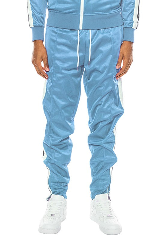 STRIPED TAPE TRACK PANTS - Stormyjay