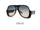 Retro Avant-garde Men And Women Fashion Big Frame Sunglasses - Stormyjay