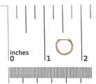 10K Yellow Gold 1/10 Cttw Diamond and Rope Twist Huggy Hoop Earrings (H-I Color, I1-I2 Clarity) - Stormyjay