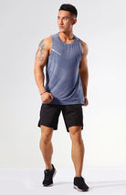 Men's casual loose sleeveless round neck vest - Stormyjay