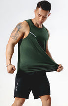 Men's casual loose sleeveless round neck vest - Stormyjay