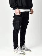 Men's Side Pocket Skinny Jeans For Men - Stormyjay