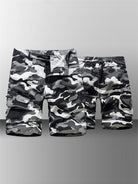 Men's Camouflage Print Cargo Shorts - Stormyjay