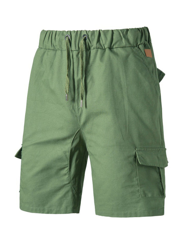 Men's Woven Casual Cargo Multi-Pocket Shorts - Stormyjay