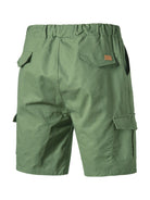 Men's Woven Casual Cargo Multi-Pocket Shorts - Stormyjay