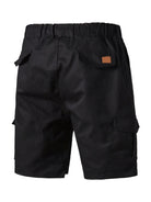 Men's Woven Casual Cargo Multi-Pocket Shorts - Stormyjay