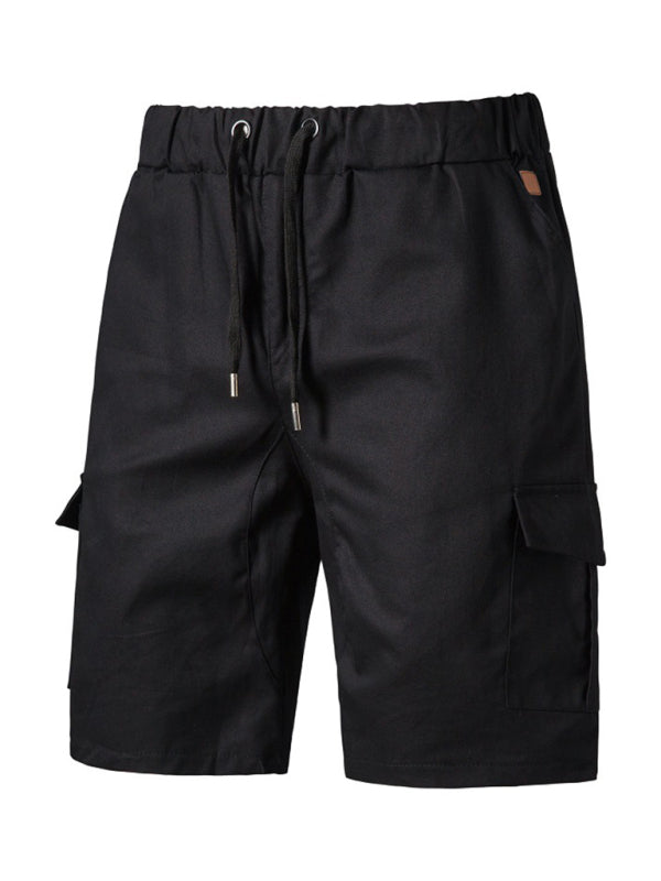 Men's Woven Casual Cargo Multi-Pocket Shorts - Stormyjay