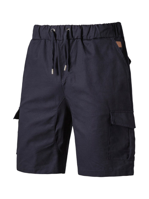 Men's Woven Casual Cargo Multi-Pocket Shorts - Stormyjay