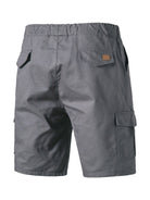 Men's Woven Casual Cargo Multi-Pocket Shorts - Stormyjay