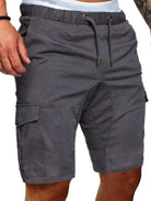 Men's Woven Casual Cargo Multi-Pocket Shorts - Stormyjay