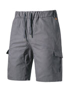 Men's Woven Casual Cargo Multi-Pocket Shorts - Stormyjay