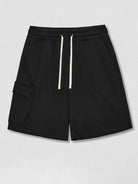 Men's Contrasting Color Stitching Woven Casual Shorts - Stormyjay