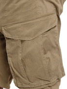 Men's Solid Color Multi-Pocket Casual Cargo Shorts - Stormyjay