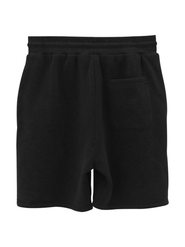 Men's new drawstring loose brushed skin-friendly casual sports shorts - Stormyjay