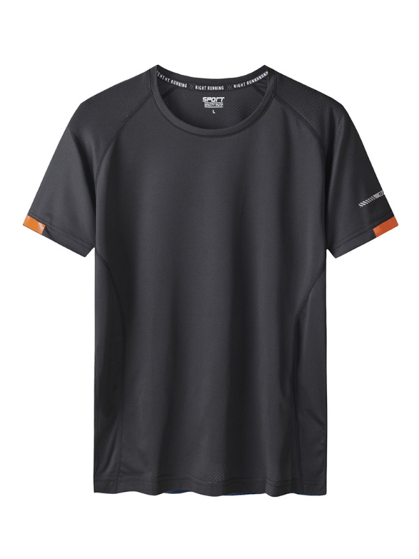 Quick-drying short-sleeved T-shirt men's sports T-shirt - Stormyjay