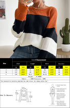 Women's pullover fashion trendy women's sweater top - Stormyjay