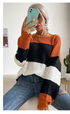 Women's pullover fashion trendy women's sweater top - Stormyjay