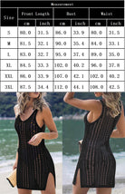 Women's Knitted Hollow Tank Top Blouse - Stormyjay