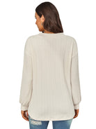 Women's fashion jacquard sweater top - Stormyjay