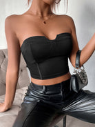 Women's sexy backless shoulder strap tube top top - Stormyjay