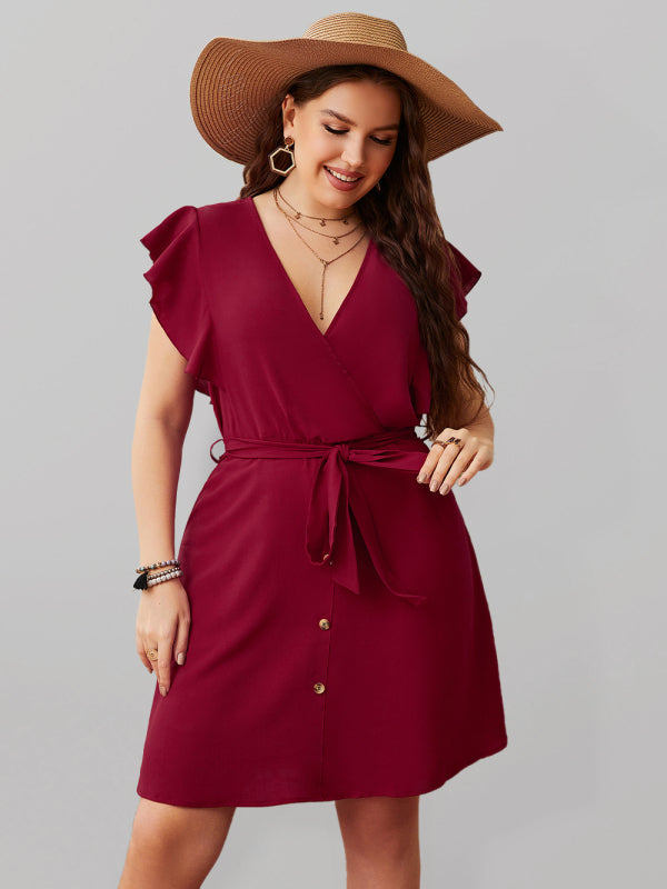 plus size women's fashion loose dress - Stormyjay