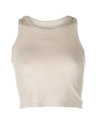 Women's Solid Color Basic Base Layer Stretch Tank Top - Stormyjay