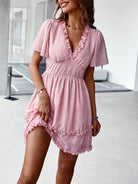 Casual all-match spring and summer sexy short dress - Stormyjay