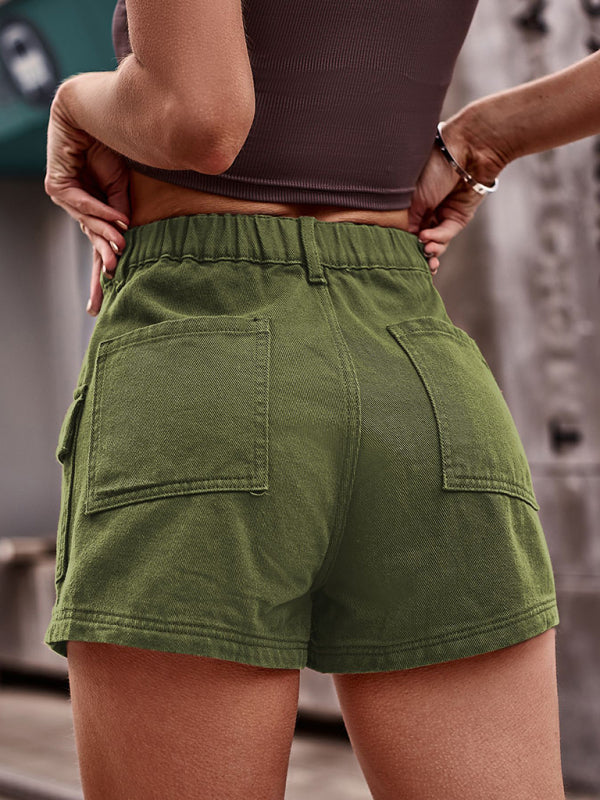 New American Style Sexy Denim Cargo Shorts Hot Pants - Stormyjay