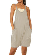 Zipper Pocket Suspenders Jumpsuit Overalls - Stormyjay