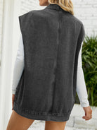 New denim vest vest summer fashion trend denim sleeveless vest - Stormyjay