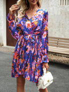 printed dress temperament elegant dress - Stormyjay