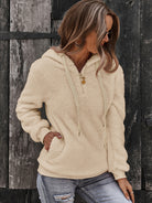 Fur coat warm loose solid color sweater leisure style - Stormyjay