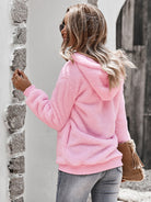 Fur coat warm loose solid color sweater leisure style - Stormyjay